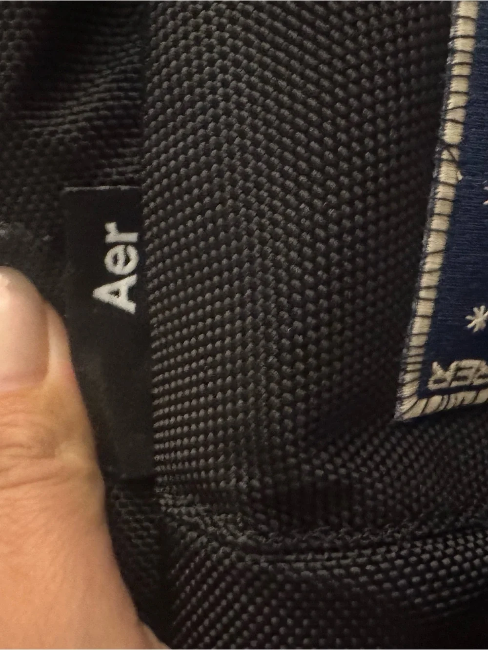 Aer San Francisco Black Men's Backpack with Space Explorer Patch